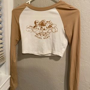 Long sleeve “angel” t shirt, good quality